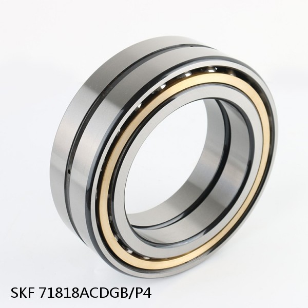 71818ACDGB/P4 SKF Super Precision,Super Precision Bearings,Super Precision Angular Contact,71800 Series,25 Degree Contact Angle