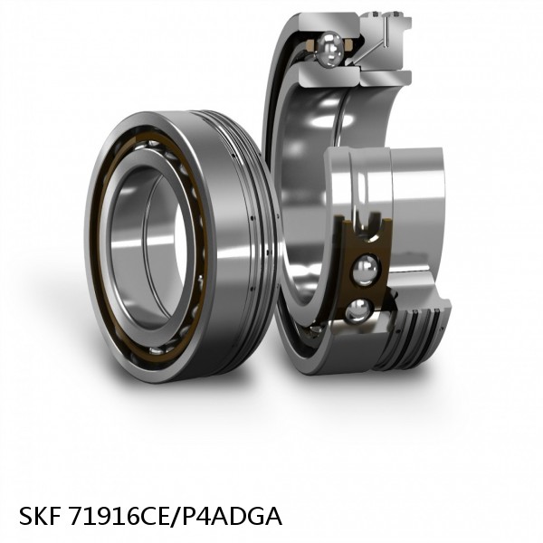 71916CE/P4ADGA SKF Super Precision,Super Precision Bearings,Super Precision Angular Contact,71900 Series,15 Degree Contact Angle