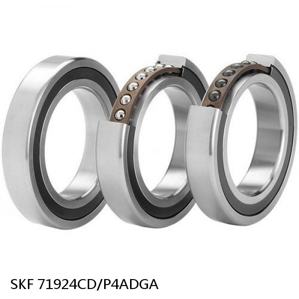 71924CD/P4ADGA SKF Super Precision,Super Precision Bearings,Super Precision Angular Contact,71900 Series,15 Degree Contact Angle